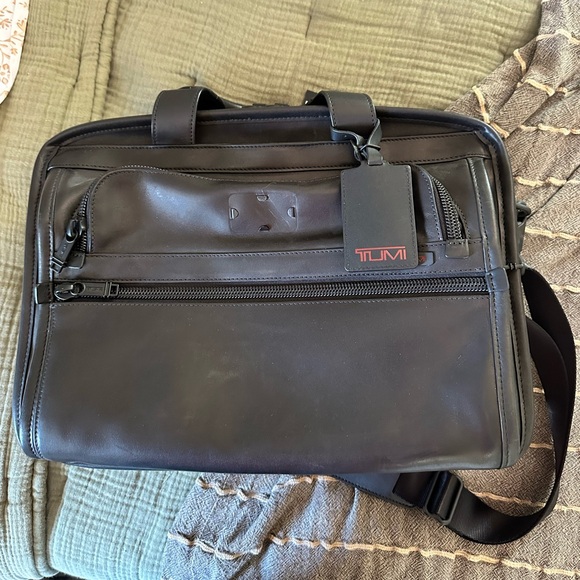 Tumi Black Briefcase